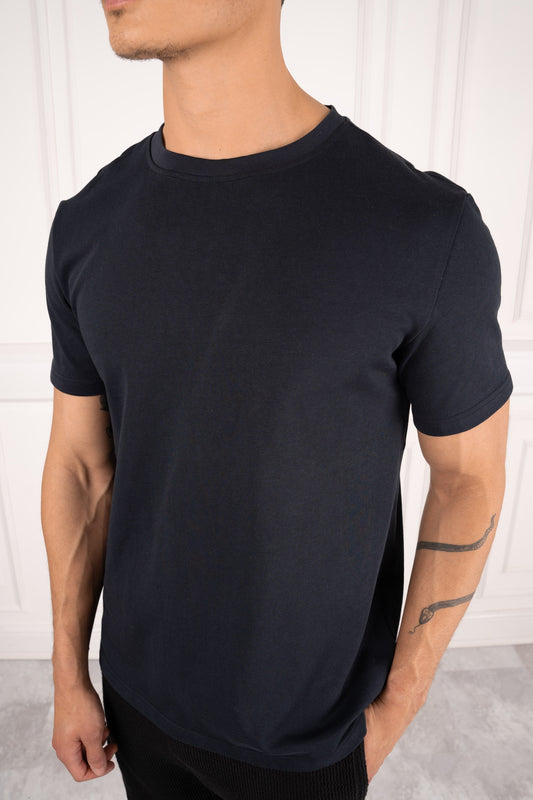 Premium Essential Slim Fit T-Shirt - Navy